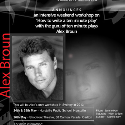 Weekend Intensive Play Writing Workshop 2013