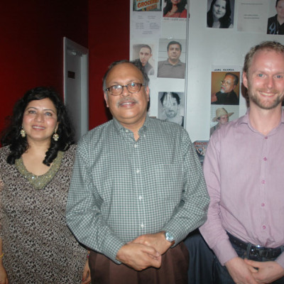 Aishveryaa Nidhi, CG Mr. Arun Kumar Goel and Pete Malicki 2