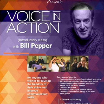 Voice in Action workshop with Bill Pepper